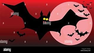 Image result for Bat Moon Clip Art