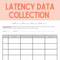 Image result for Latency Data Sheet