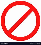 Image result for Banned Sign Clip Art