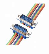 Image result for VGA HD15 Female to 12 Terminal Ribbon Flat Cable Connector Pin Out
