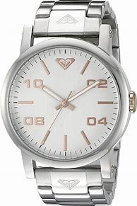 Image result for Silver Roxy Watch