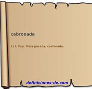 Image result for cabronada