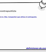 Image result for contrapuntante