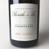 Image result for Bereche Champagne Brut Reserve CRAON LUDES