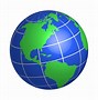 Image result for World Map Globe View