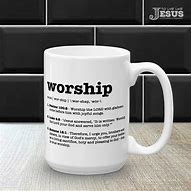 Image result for Worship Wednesday Mug
