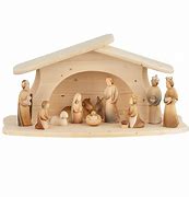 Image result for Modern Nativity Set