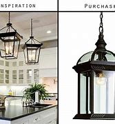 Image result for Lantern Kitchen Light Fixtures