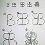 Image result for Kids Drawing Outline Numbers
