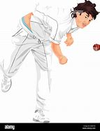 Image result for Cricket Bowler Graphic