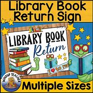 Image result for Book Return Sign Memes