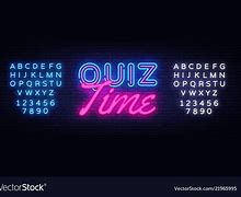 Image result for Quiz Time Neon