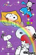 Image result for Snoopy Rainbow