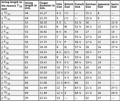 Image result for USA Ring Size Chart
