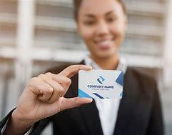 Image result for Person Holding Business Card Mockup