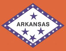Image result for Arkansas Shape with Flag