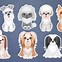 Image result for dogs breeds sticker