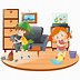 Image result for Clean Up Room Clip Art