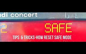 Image result for VW Radio Code How to Remove Safe