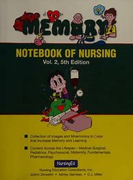 Image result for Memory Notebook of Nursing Vol. 2 5th Edition