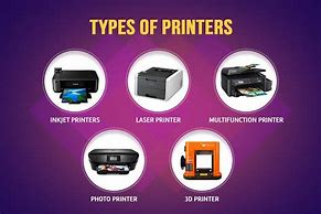 Image result for Epson Printer Types