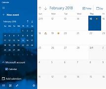 Image result for Windows Calendar