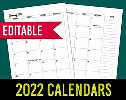 Image result for 2022 Flip Calendar Printable