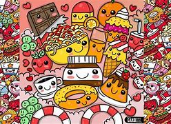 Image result for Cartoon Food Wallpaper