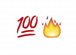 Image result for Fire and 100 Emojis