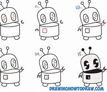 Image result for Baby Robot Drawing
