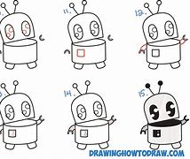 Image result for How Do You Draw a Robot