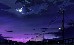 Image result for Anime Night Wallpaper 4K