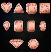 Image result for Rose Gold Diamond Outline