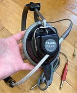 Image result for Vintage Telex Headphones