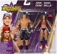 Image result for John Cena Nikki Bella Figures