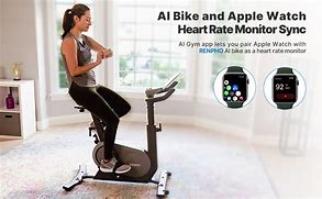 Image result for Exercise Bike with Apple Watch