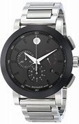 Image result for Stainless Steel Movado Watch