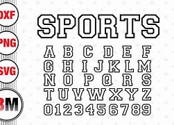 Image result for Athletic Outline Font