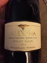 Зображення, знайдене за запитом "Alexana Pinot Noir Dundee Hills"