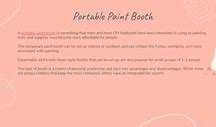 Image result for Small Portable Paint Booth
