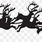 Image result for Black and White Christmas Silhouettes