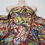 Image result for Comic Book Print Fabric