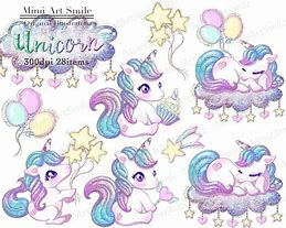 Image result for Glittery Unicorn Clip Art