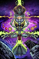 Image result for Psychedelic Alien Wallpaper