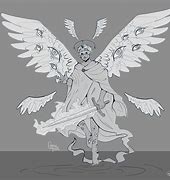 Image result for Bible Angel Drawing