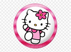 Image result for Hello Kitty Logo Pink