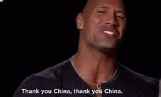 Image result for The Rock Thank You Meme