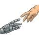 Image result for Robot and Human Hand