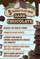 Image result for dark chocolates benefit