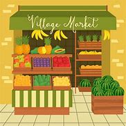 Image result for Village Market Clip Art